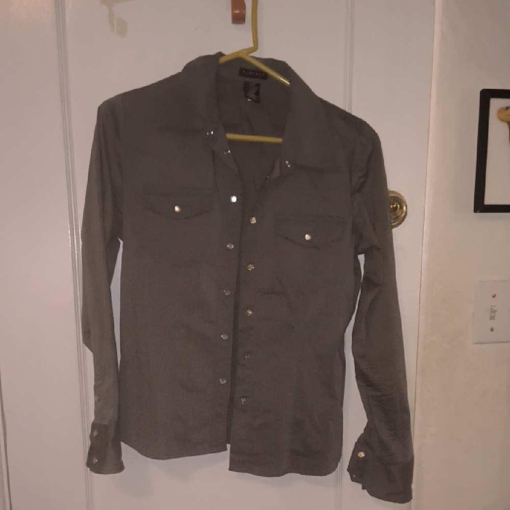 Buffalo David Bitton | Gray Button Down Shirt